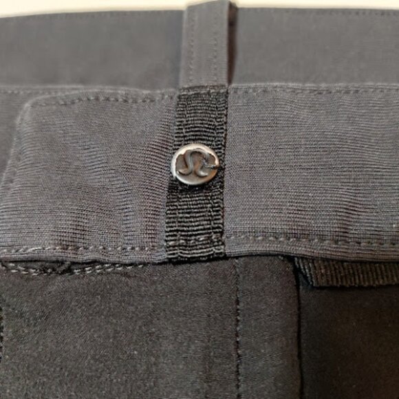 LULULEMON ABC Slim-Fit 5 Pocket Grey Pants Warpstreme Wrinkle Resistant 36L - Picture 14 of 16